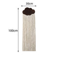 Macrame Wall Decor with Cloud Motif | Thrascher