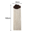 Macrame Wall Decor with Cloud Motif | Thrascher