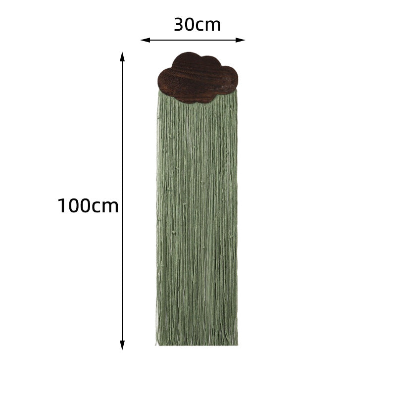 Macrame Wall Decor with Cloud Motif | Thrascher