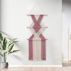 Macrame Wall Decor with Geometric Pattern | Thrascher