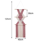 Macrame Wall Decor with Geometric Pattern | Thrascher