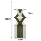 Macrame Wall Decor with Geometric Pattern | Thrascher
