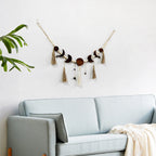 Macrame Wall Decor with Moon Motif | Thrascher