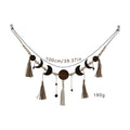 Macrame Wall Decor with Moon Motif | Thrascher