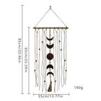 Macrame Wall Decor with Moon Motif | Thrascher