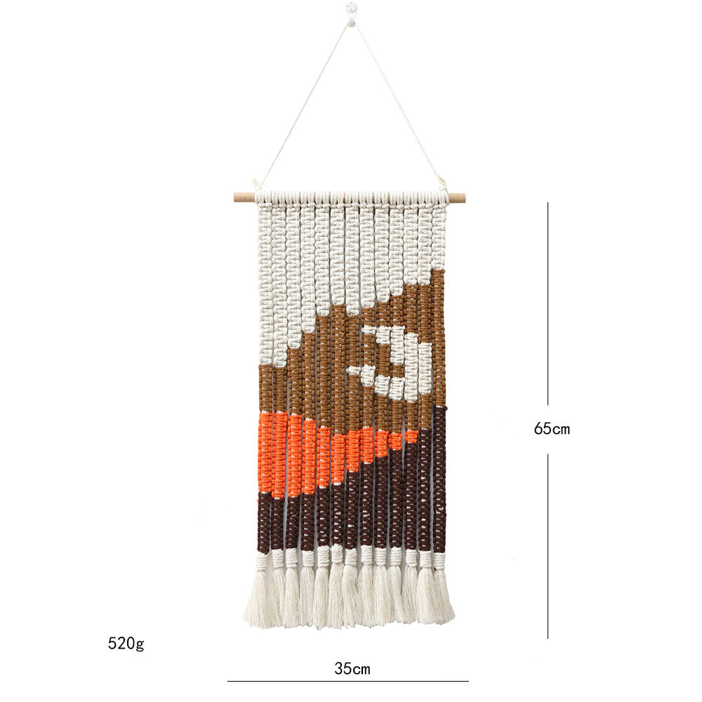 Macrame Wall Decor with Stylish Geometric Pattern | Thrascher