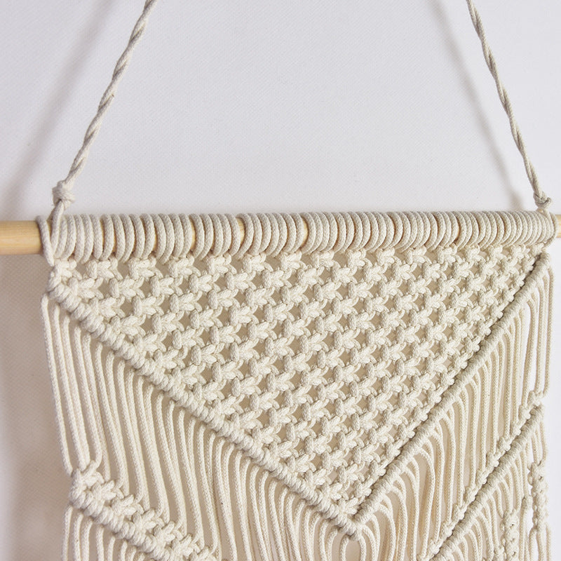 Macrame Wall Decoration 12 × 32 Inch | Thrascher