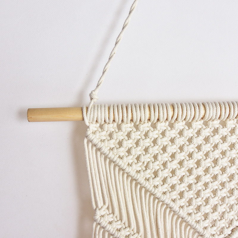 Macrame Wall Decoration 12 × 32 Inch | Thrascher