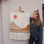 Macrame Wall Decoration Model Aj5P | Thrascher