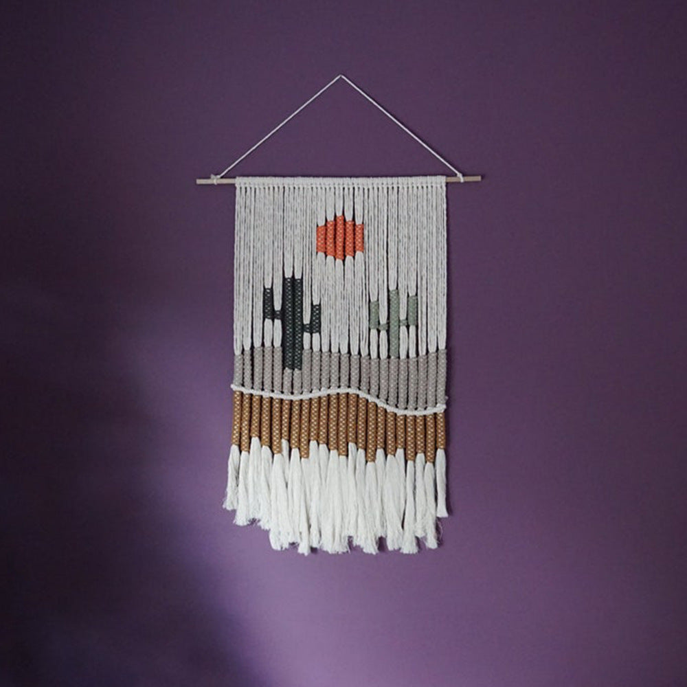 Macrame Wall Decoration Model Aj5P | Thrascher