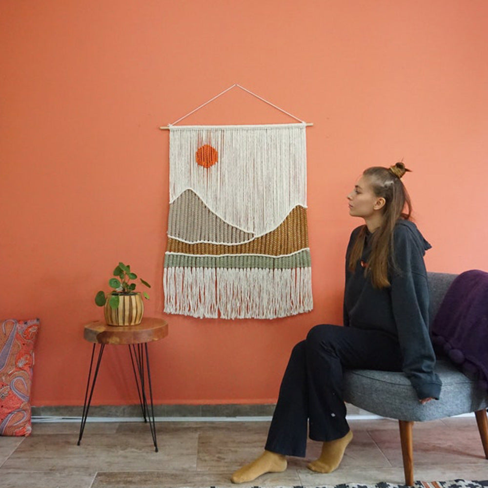 Macrame Wall Decoration Model Aj5P | Thrascher
