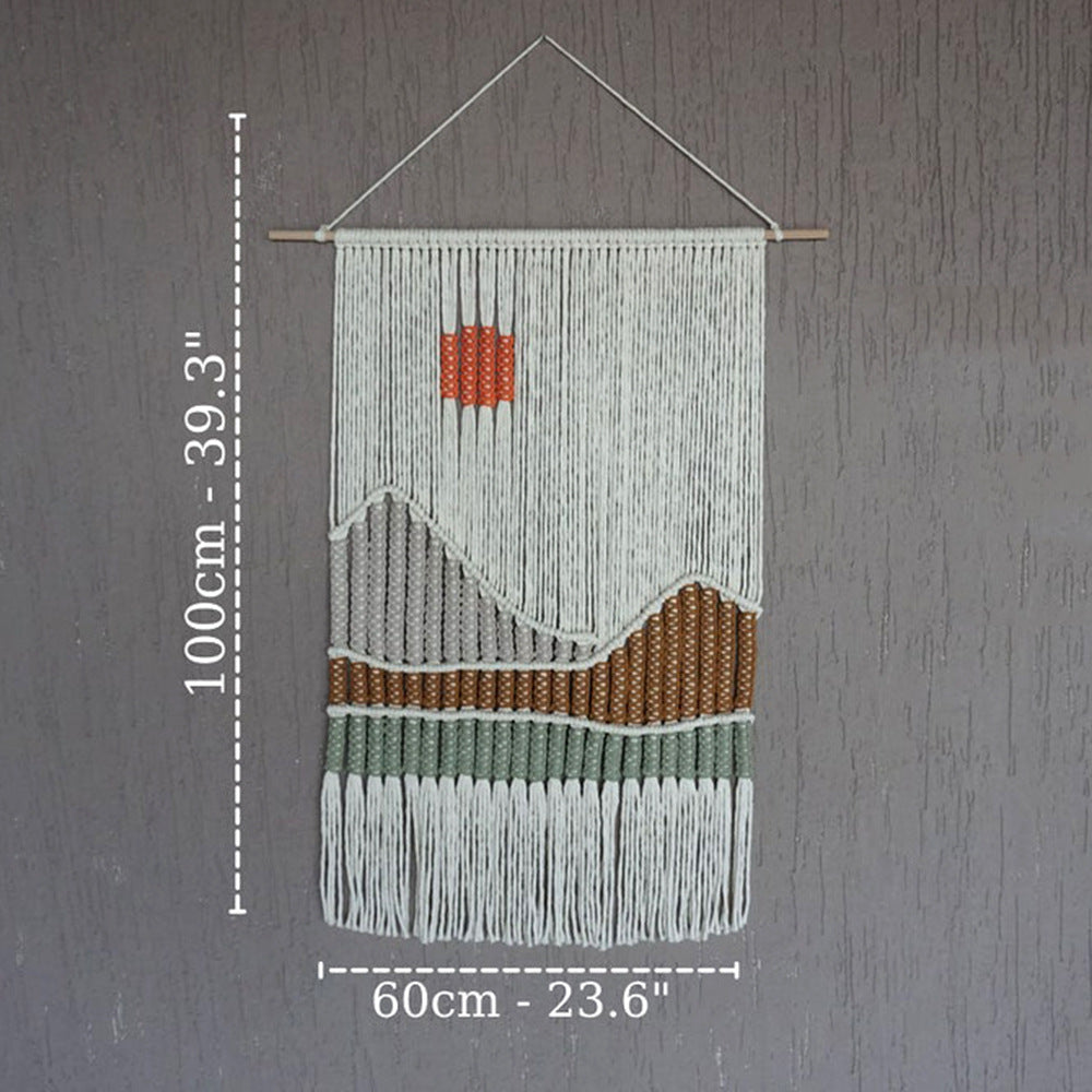 Macrame Wall Decoration Model Aj5P | Thrascher