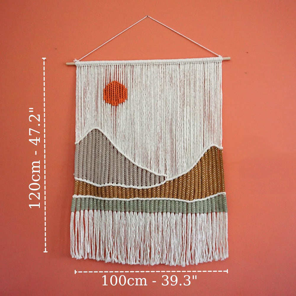 Macrame Wall Decoration Model Aj5P | Thrascher