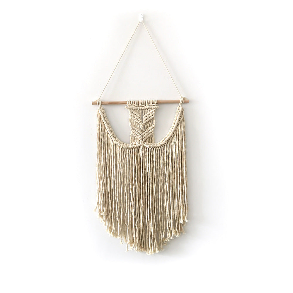 Macrame Wall Decoration with Creative Fringes | Thrascher