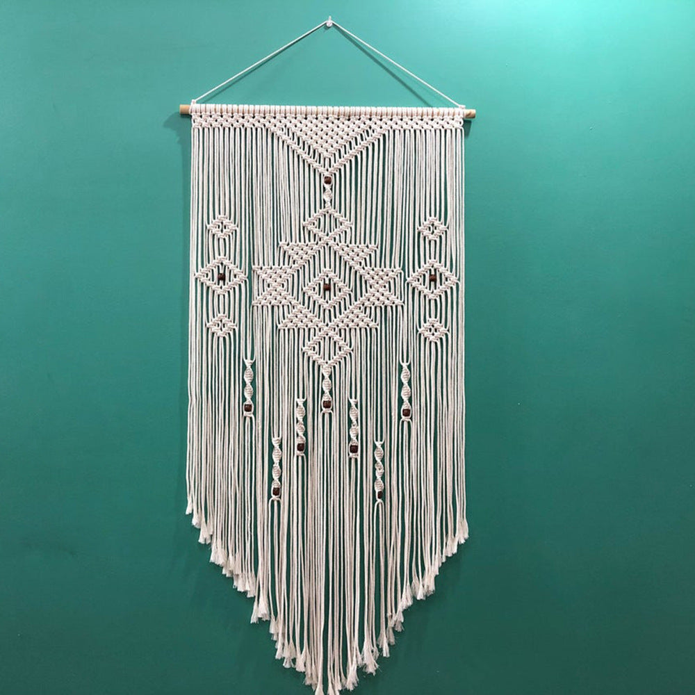 Macrame Wall Decoration with Creative Fringes | Thrascher