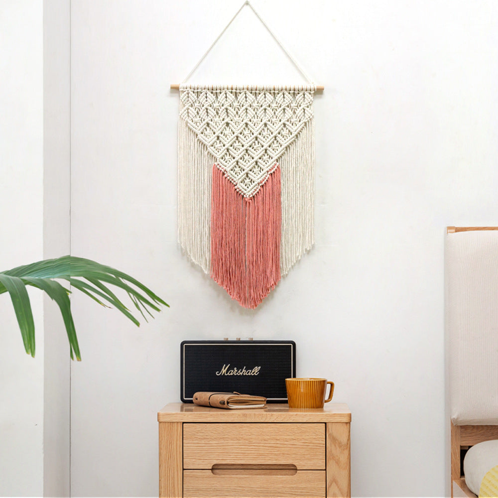 Macrame Wall Decoration with Creative Fringes | Thrascher