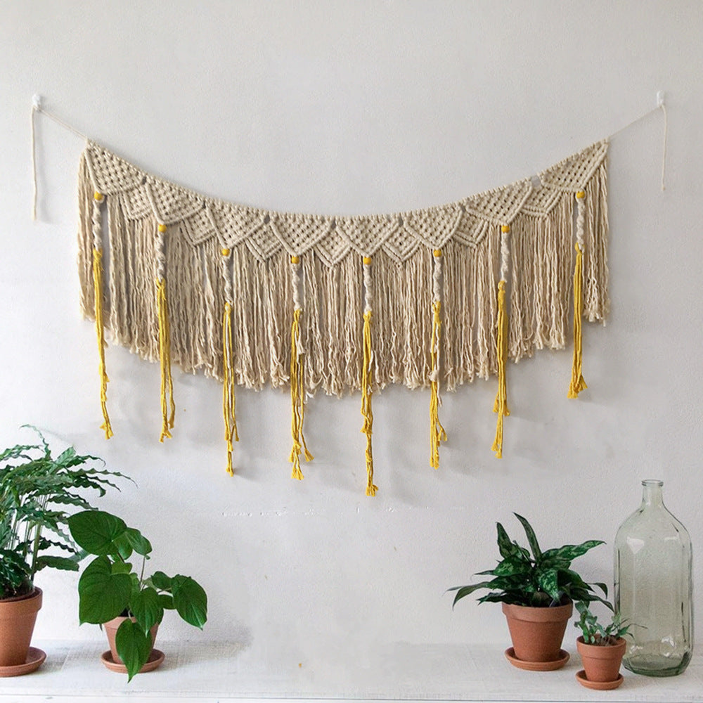 Macrame Wall Hanging 54 × 16 Inch | Thrascher