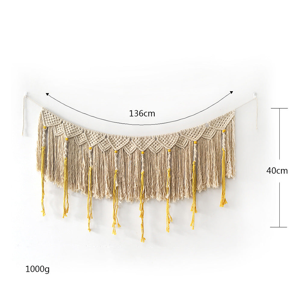 Macrame Wall Hanging 54 × 16 Inch | Thrascher