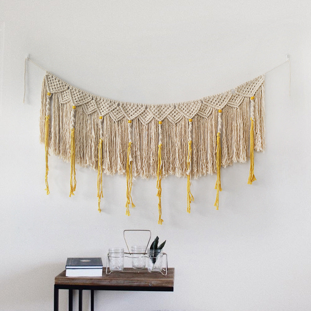 Macrame Wall Hanging 54 × 16 Inch | Thrascher