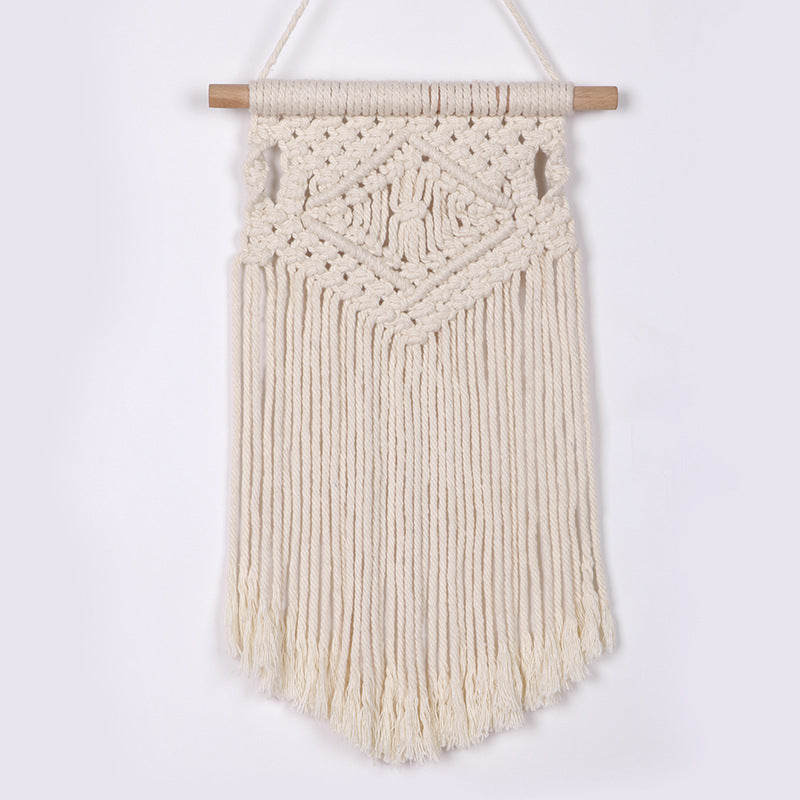 Macrame Wall Hanging Beige | Thrascher