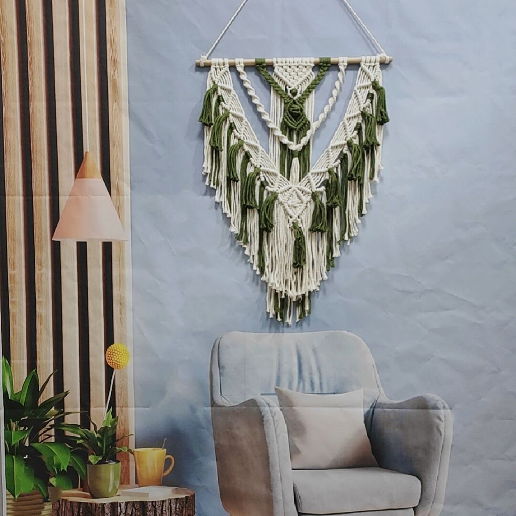 Macrame Wall Hanging Coffee Purple | Thrascher