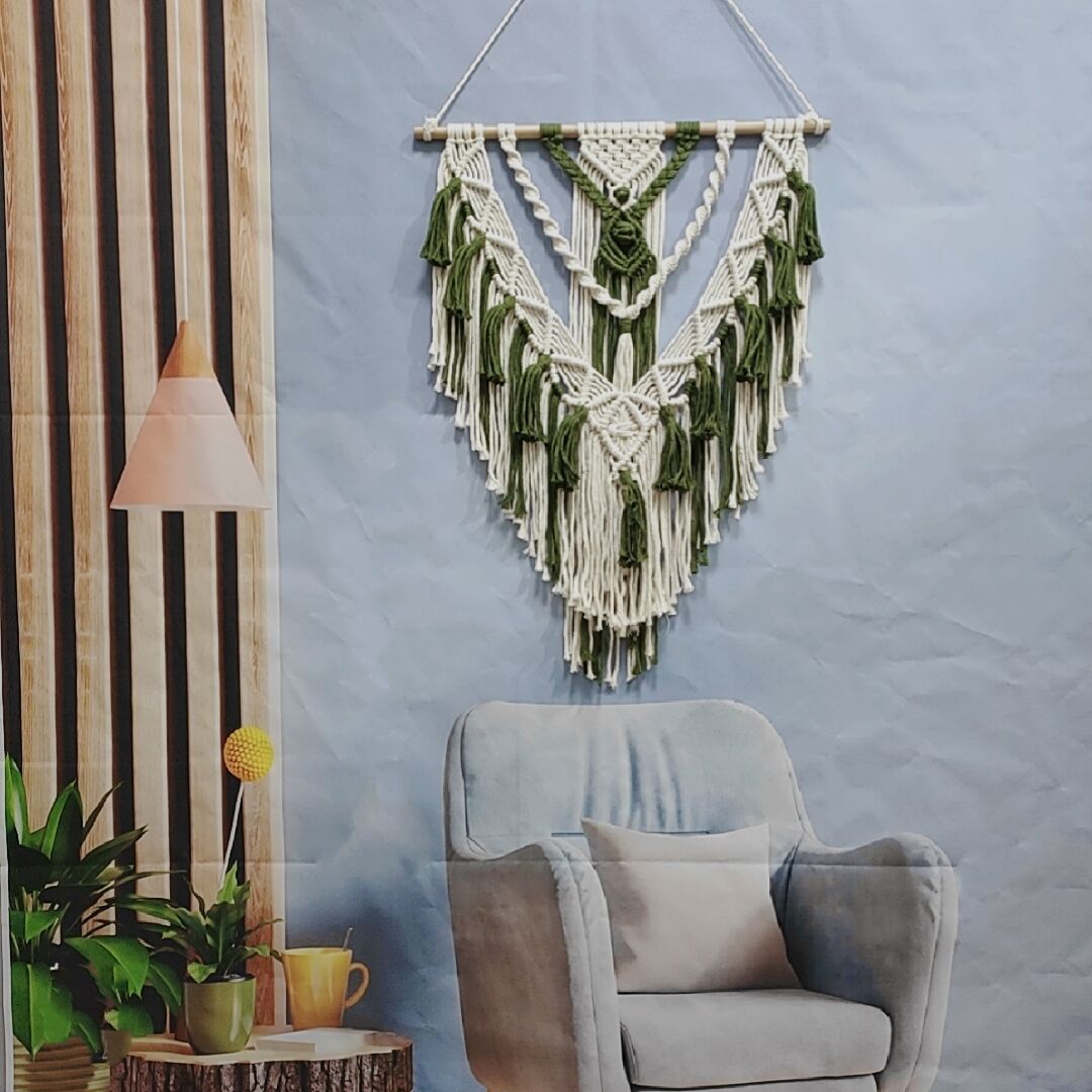 Macrame Wall Hanging Coffee Purple | Thrascher