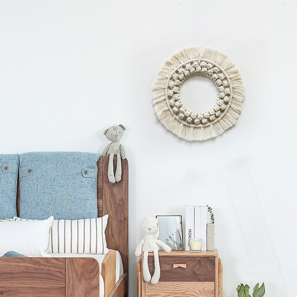 Macrame Wall Hanging Red | Thrascher