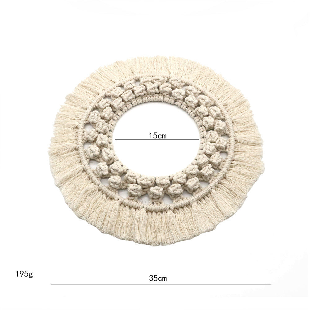 Macrame Wall Hanging Red | Thrascher