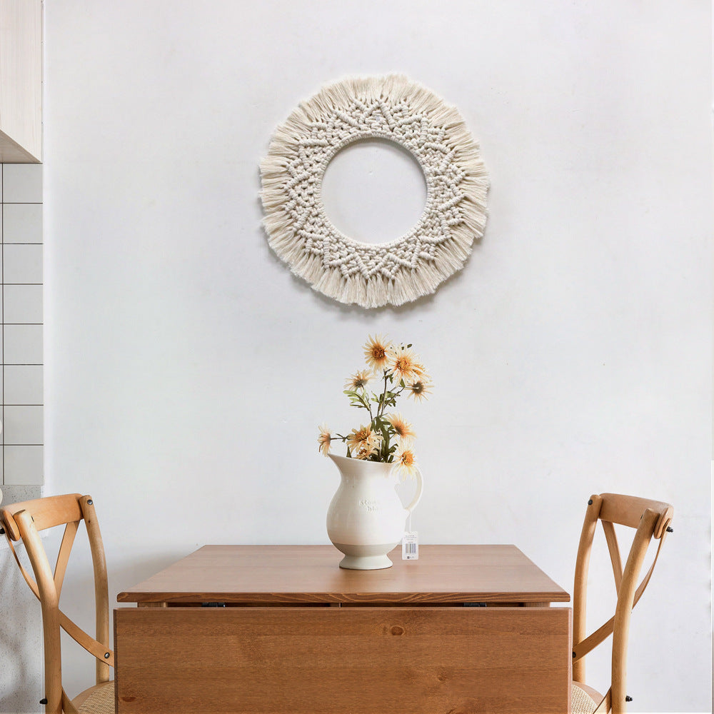 Macrame Wall Hanging Red | Thrascher