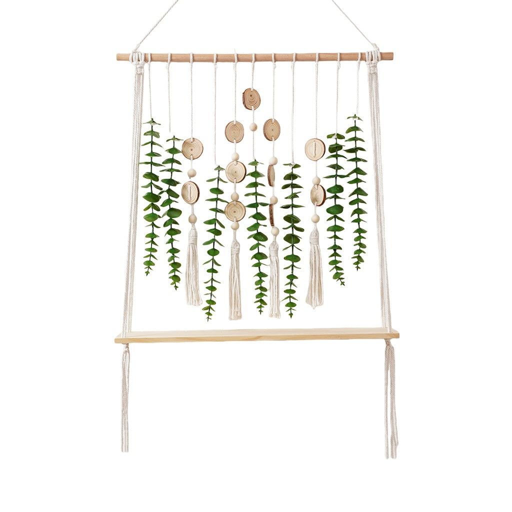 Macrame Wall Hanging Shelf | Thrascher