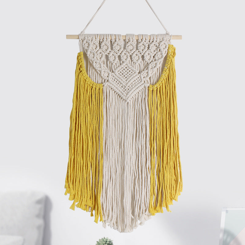Macrame Wall Hanging White | Thrascher