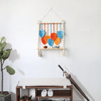 Macrame Wall Hanging with Decorative Leaf Patterns | Thrascher