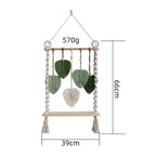 Macrame Wall Hanging with Decorative Leaf Patterns | Thrascher
