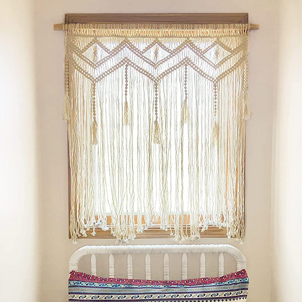 Macrame Wall Hanging with Elegant Fringes | Thrascher