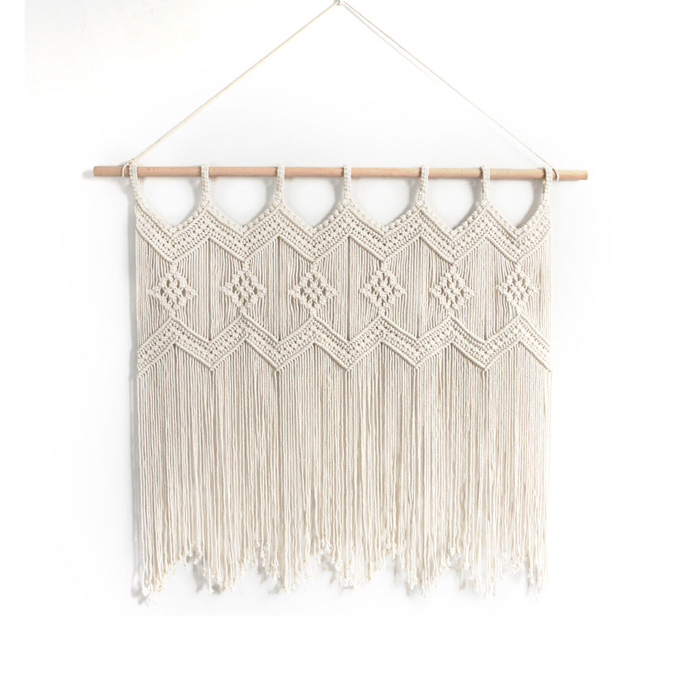 Macrame Wall Hanging with Elegant Fringes | Thrascher
