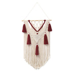 Macrame Wall Hanging with Fringe and Tassels | Thrascher