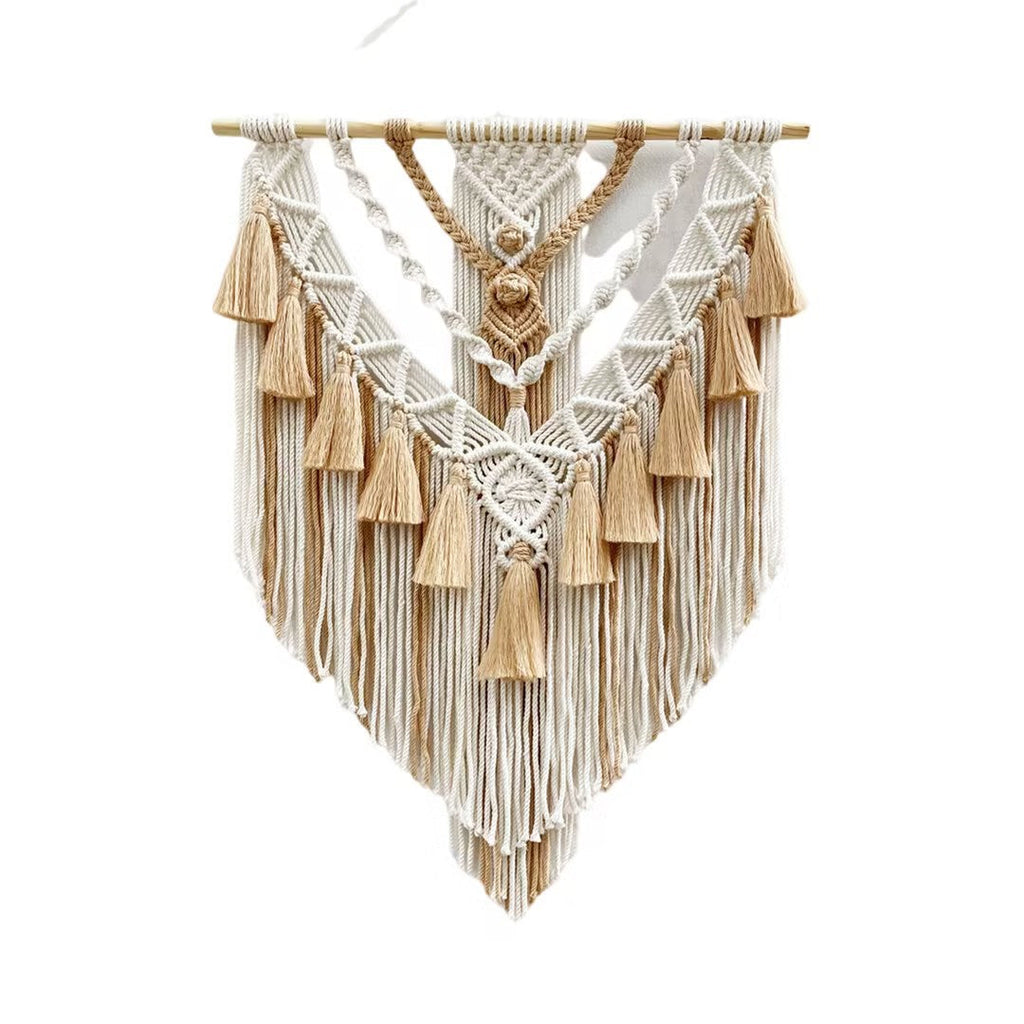Macrame Wall Hanging with Fringes | Thrascher