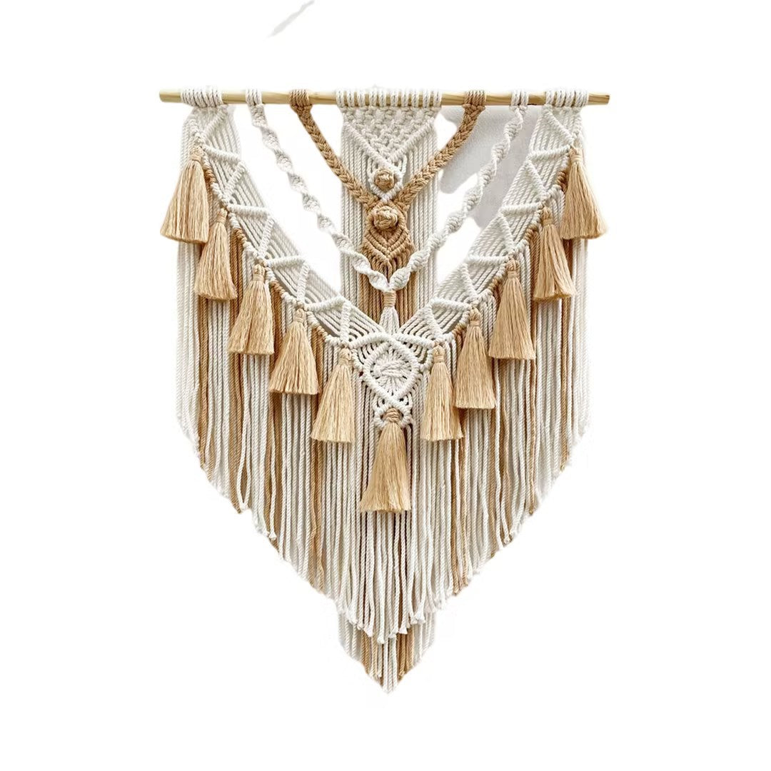 Macrame Wall Hanging with Fringes | Thrascher