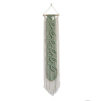 Macrame Wall Hanging with Leaf Pattern | Thrascher