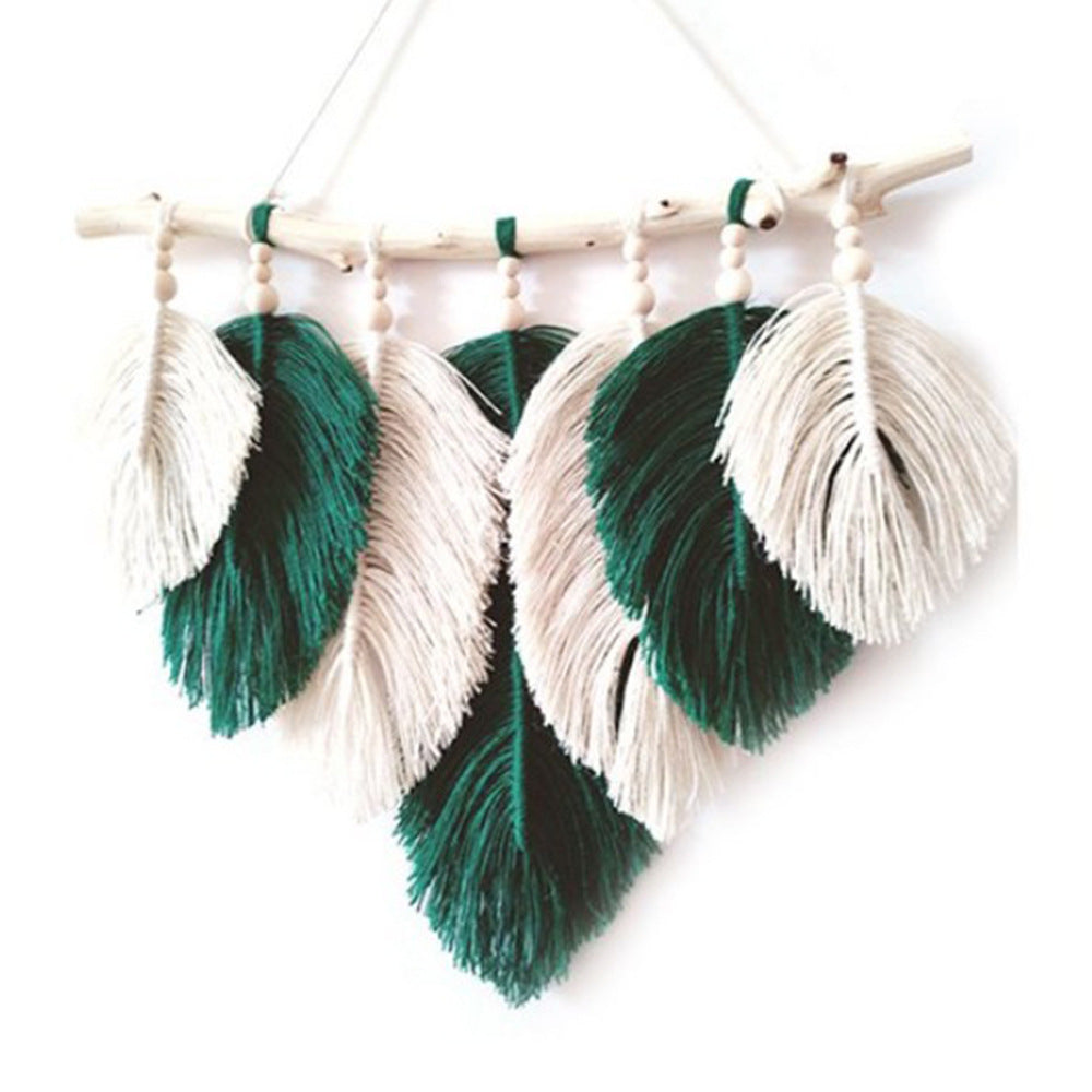 Macrame Wall Hanging Yellow Green | Thrascher