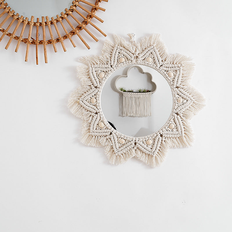 Macrame Wall Mirror | Thrascher