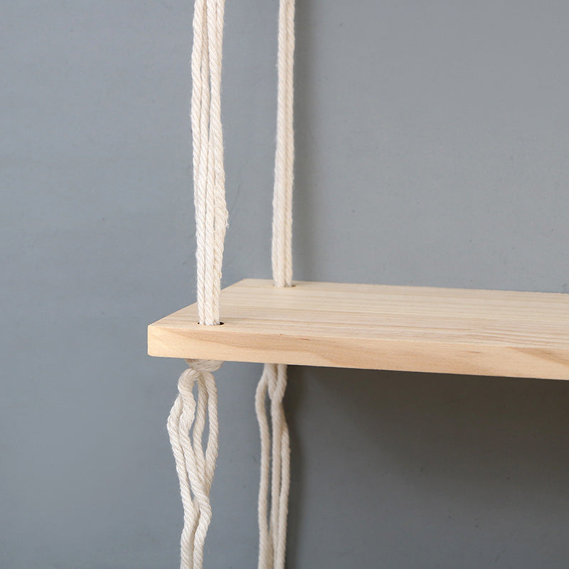 Macrame Wall Mounted Shelf | Thrascher