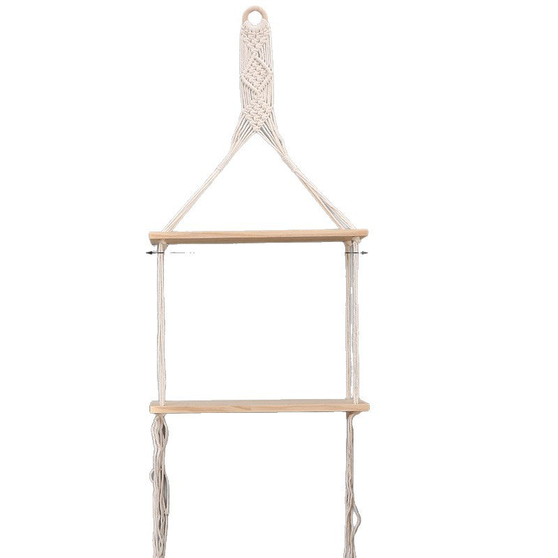 Macrame Wall Mounted Shelf | Thrascher