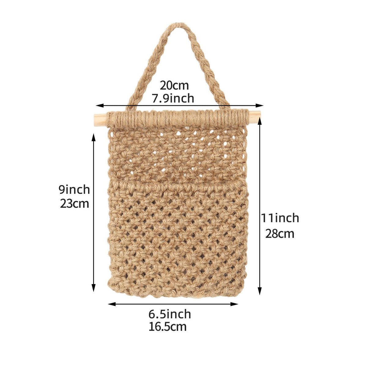 Macrame Wall Organizer | Thrascher
