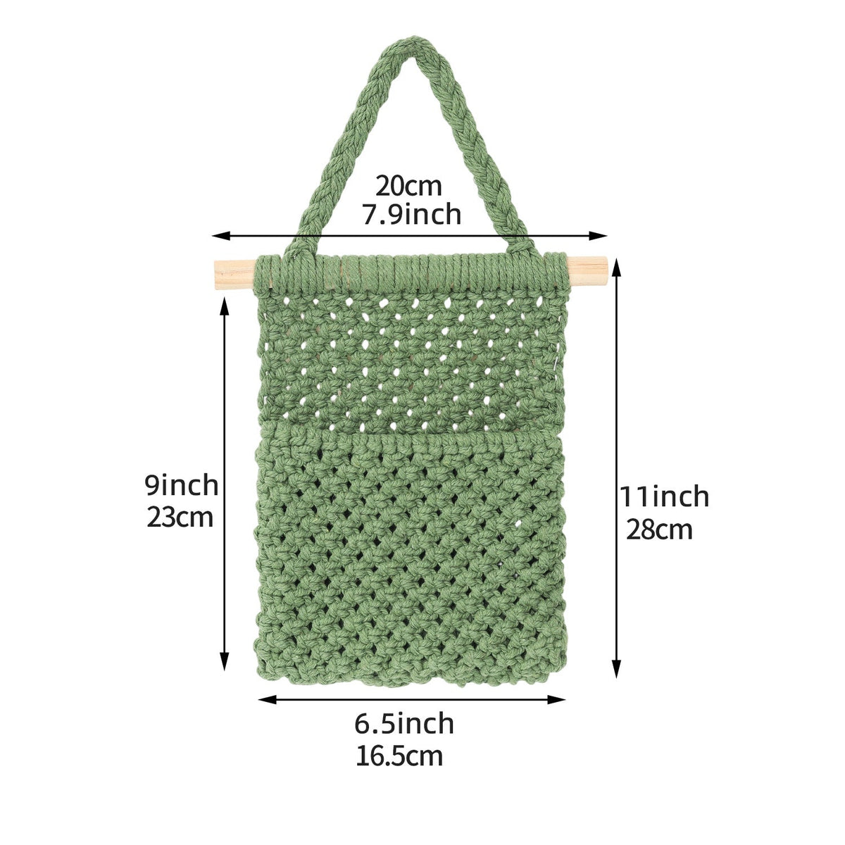 Macrame Wall Organizer | Thrascher