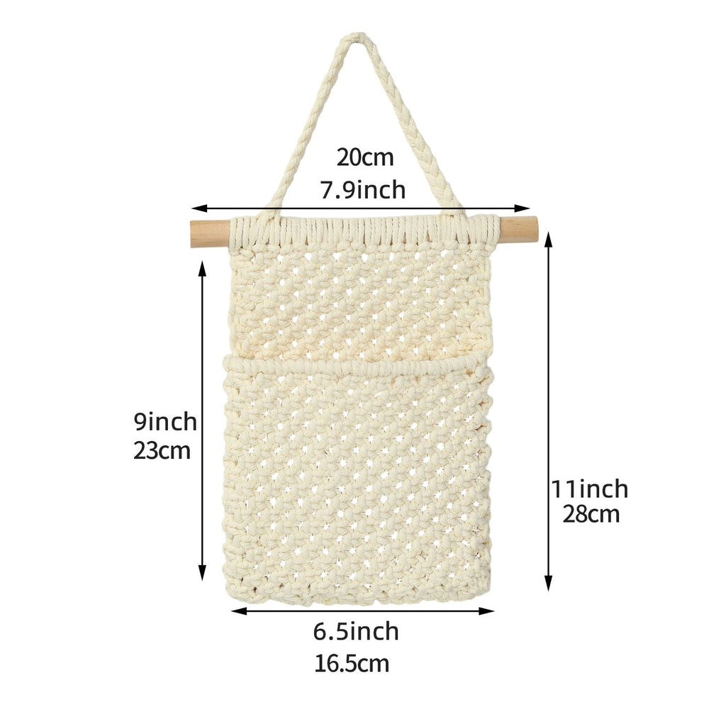 Macrame Wall Organizer | Thrascher