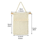 Macrame Wall Organizer | Thrascher