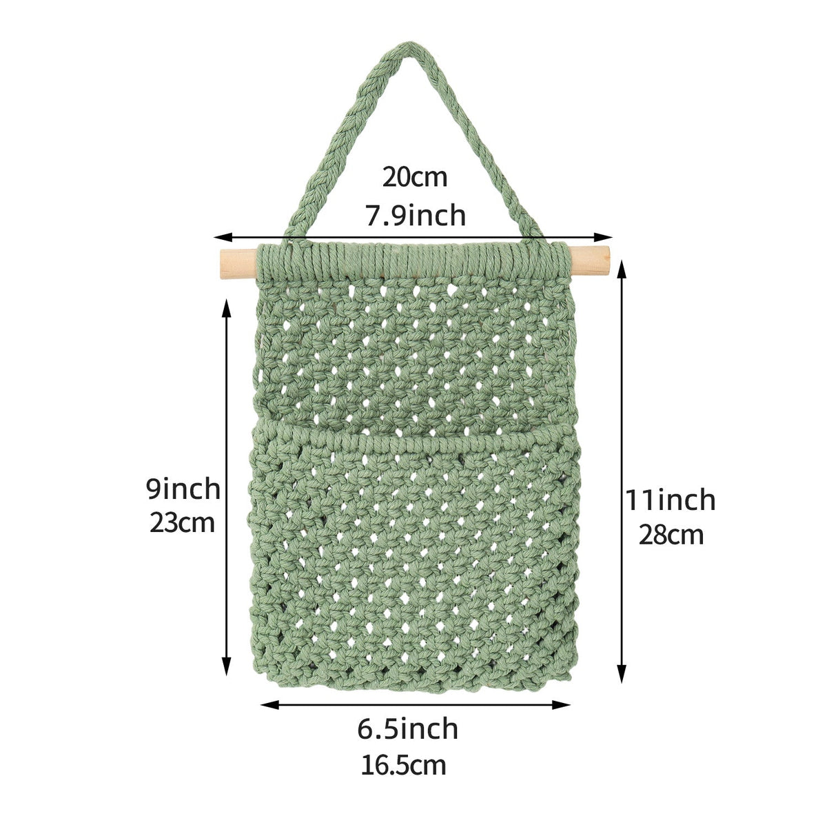 Macrame Wall Organizer | Thrascher
