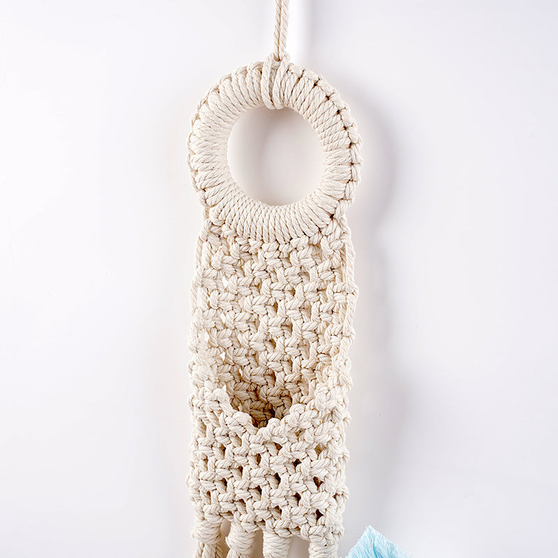 Macrame Wall Pocket Organizer | Thrascher