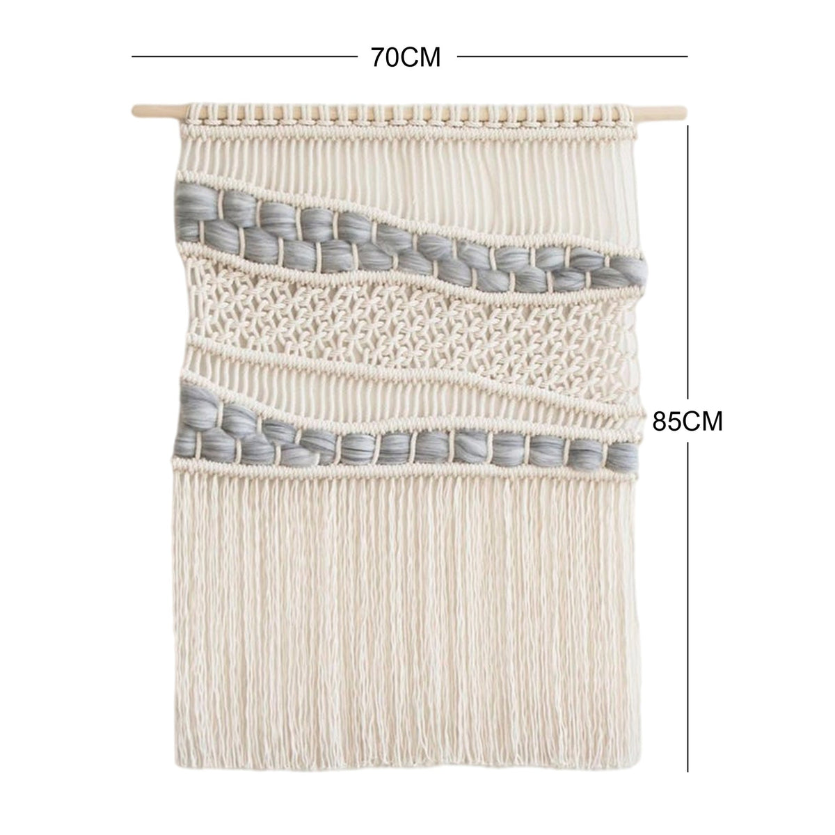 Macrame Wall Tapestry Decor | Thrascher